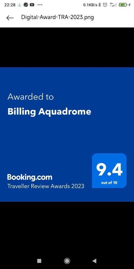 Billing Aquadrome Hotel Northampton Luaran gambar